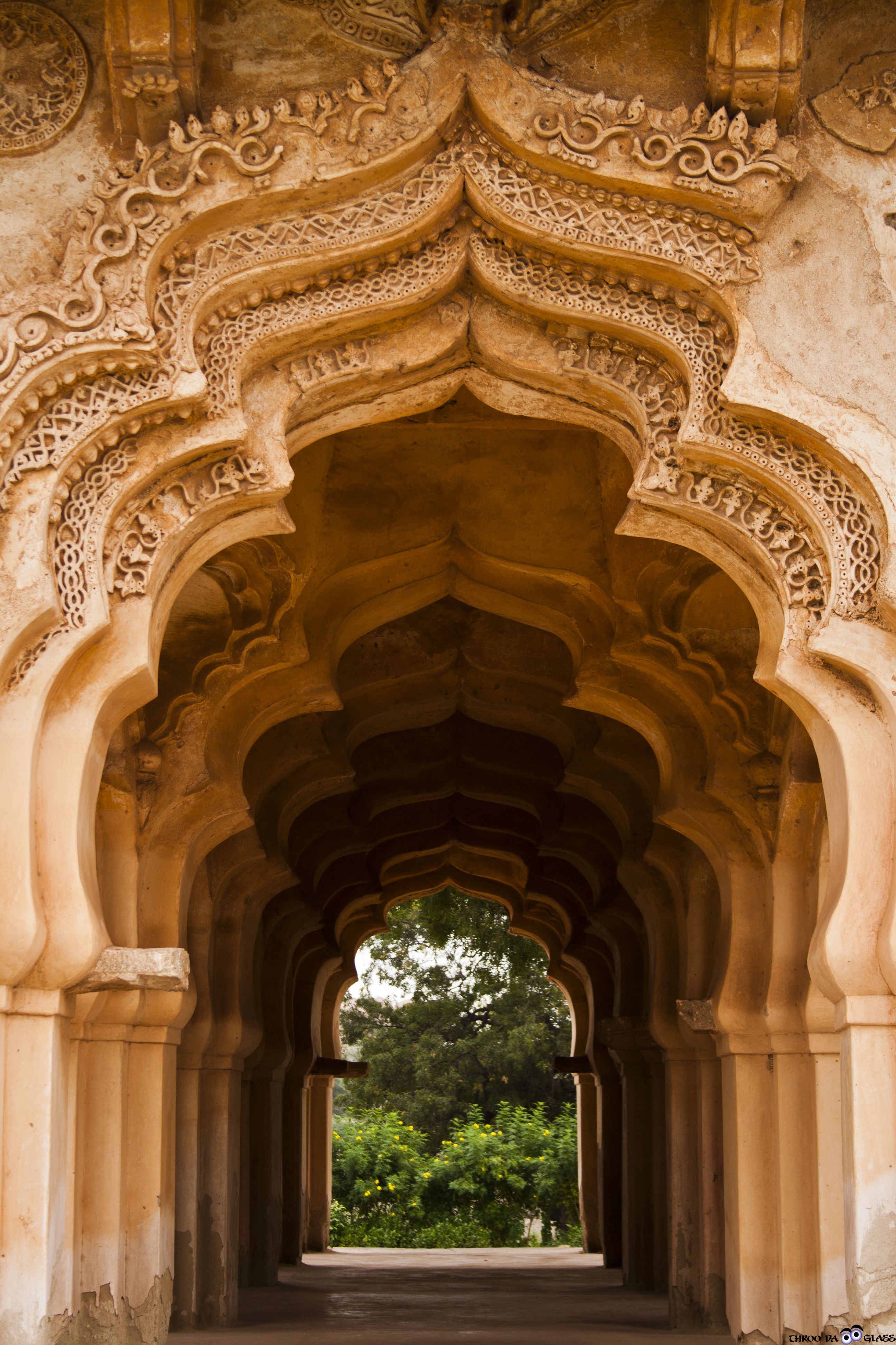 Lotus Mahal, Hampi,Architecture,tuesday,myworld